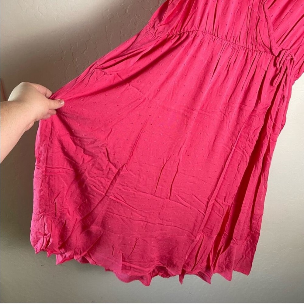 Torrid Pink Wrap Dress - Picture 9 of 14